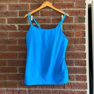 Under Armour built in bra workout tank top